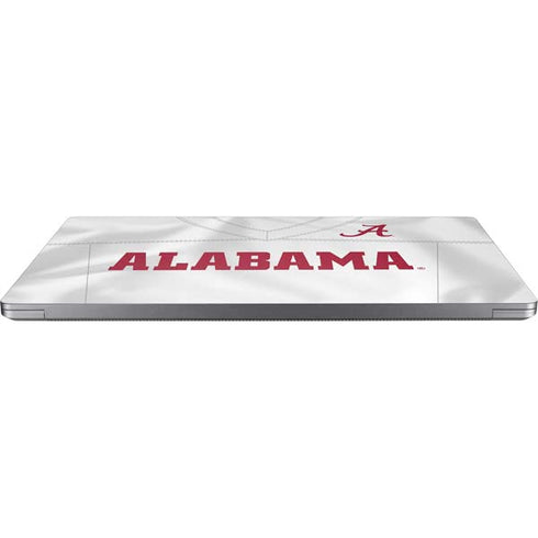 University of Alabama White Jersey Universal Laptop 16.6in (13.4 x 9.7in) Skin